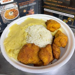 imagem do produto Frango Empanado, Purê de Batata e Arroz