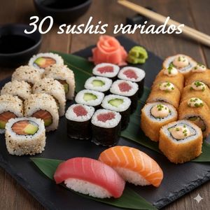 imagem do produto Combinado de 30 sushis variados