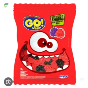 imagem do produto BALA GO! Jelly SABOR MORANGO 15g