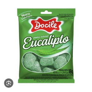 imagem do produto GOMA DE MASCAR EUCALIPTO 18g