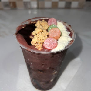 imagem do produto Calda de chocolate, leite em pó, paçoca, jujuba