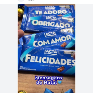 imagem do produto BARRA DE CHOCOLATE LACTA 80 G