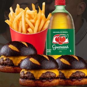 imagem do produto Combo Family Small Burguer  + Guaraná de 1l 