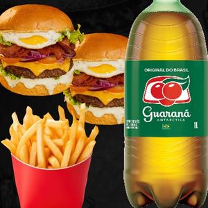 imagem do produto Combo Casal Monster Big Egg + Guaraná de 1 l