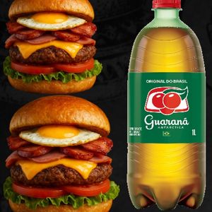 imagem do produto 2 X-Tudão + Guaraná de 1 l
