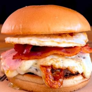 imagem do produto Egg burguer com bacon 