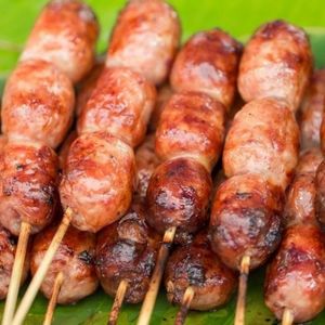 imagem do produto Espetinho de Linguiça Toscana.