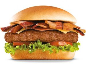 imagem do produto X-Tudo - Burguer (Pão, Carne 120gr, Frango, Calabresa, Bacon, Queijo e Molho)