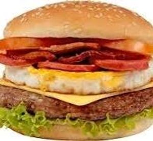 imagem do produto X-Calaegg - Burguer (Pão, Carne 120gr, Calabresa, Ovo, Queijo, Alface, Tomate)