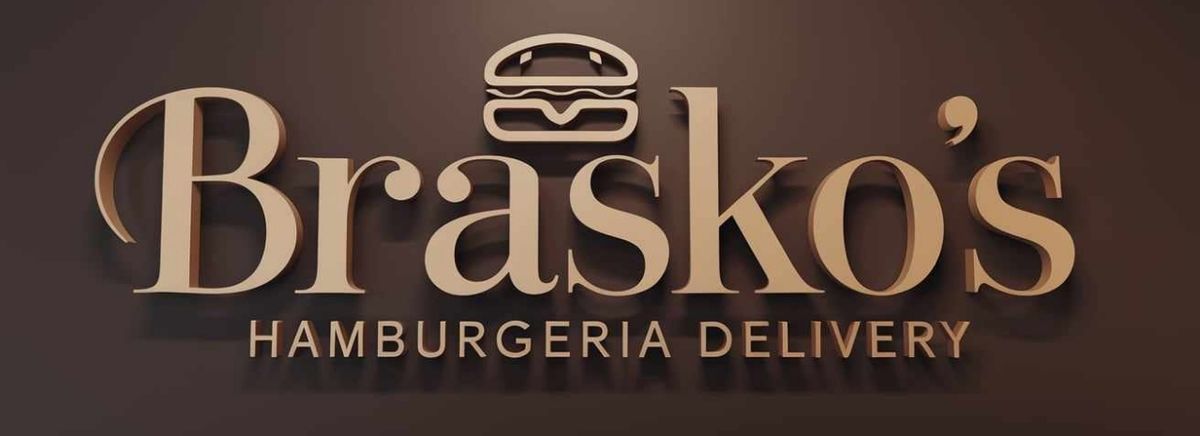 Brasko's Hamburgueria delivery logo