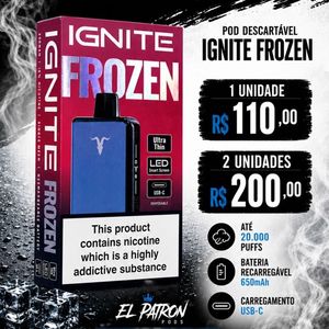 imagem do produto ✨ IGNITE Frozen V200 🤩NOVIDADE🤩 2 Unid 200$