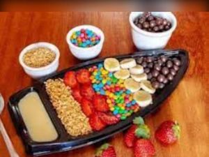 imagem do produto 2 Açaí Demorais Barca De 1000ml + 4 Complementos Grátis