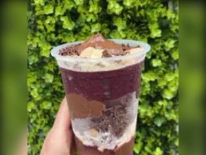 imagem do produto Açaí Cremoso 770ml + 4 Complementos Grátis - Sabor Incomparável!