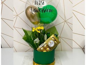 imagem do produto Box Green + Balão Personalizado