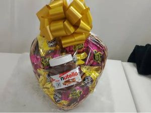 imagem do produto Coração Com Chocolates + Nutella - Promoção