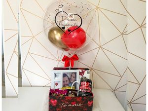 imagem do produto Caixa Te Amo Meu Amor - Balão Personalizado