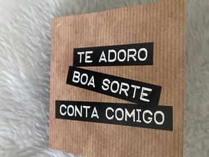 imagem do produto Bilhete Te adoro, Boa sorte, Conta comigo