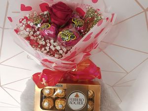 imagem do produto Buquê Sonho de Valsa + Ferrero Rocher 8un