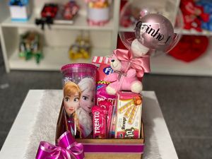 imagem do produto Caixa Frozen + Balão personalizado