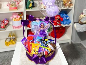 imagem do produto Cesta Fadinha - Balão Bubble Personalizado