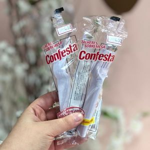 imagem do produto Pct com 10 garfinho branco 