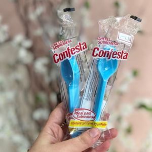 imagem do produto Pct com 10 colher azul