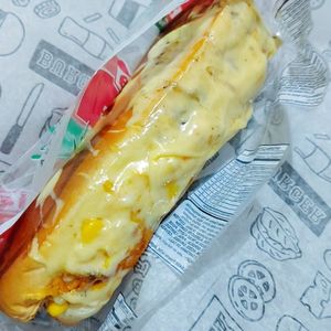 imagem do produto *Dog frango 1* prensado adicional de queijo 