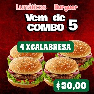 imagem do produto Combo 5 (4 X calabresa)