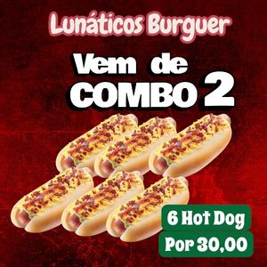 imagem do produto Combo 2 (6 hotdog)