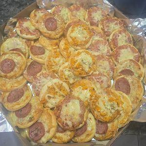 imagem do produto 100 Mini pizza festa sortidos 