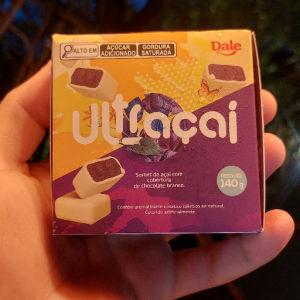 imagem do produto BLISS BOMBOM AÇAI COM CHOCOLATE BRANCO 140g