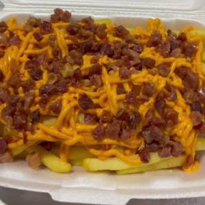 imagem do produto Batata palito + bacon + cheddar 500g