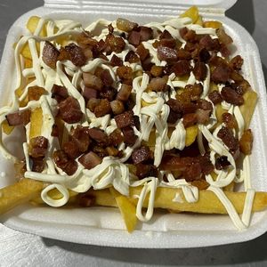 imagem do produto Batata palito com bacon e requeijão cremoso 500g