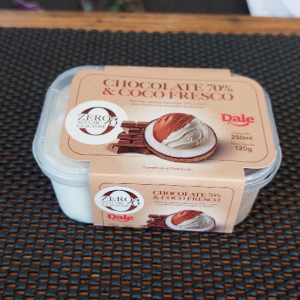 imagem do produto CHOCOLATE 70% E COCO FRESCO ZERO AÇÚCAR  E ZERO LACTOSE 120g