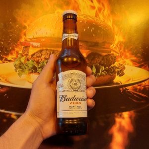 imagem do produto BUDWEISER ZERO LONG NECK 330ML 