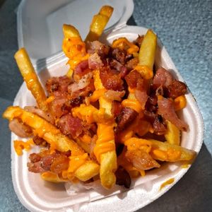 imagem do produto Batata palito + bacon + cheddar 200g
