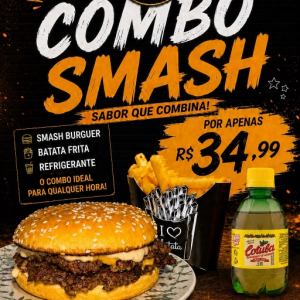 imagem do produto COMBO SMASH +BATATA+REFRI