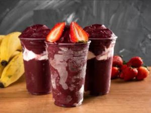 imagem do produto Combo trio 3 açaí de 300ml + 6 acompanhamentos grátis.