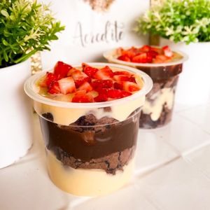 imagem do produto Brownie no pote 