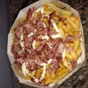 imagem do produto Na Caixa Fritas, Bacon e Cheddar