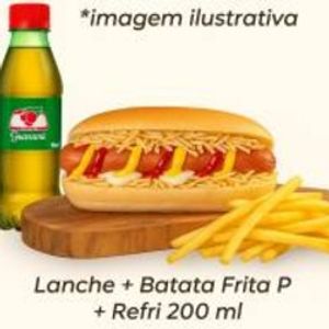 imagem do produto Combo 10 - Hot Nº5 - Fritas Pq + Refri 200ml