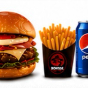 imagem do produto Combo X-Salada (1 pessoa)