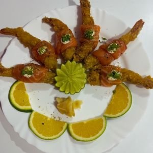 imagem do produto Tempurá com salmão (6 und)