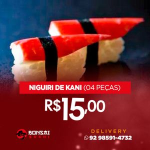 imagem do produto Niguiri de Kani ( 04 Peças) 
