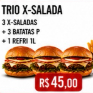 imagem do produto TRIO X-SALADA (3 pessoas)