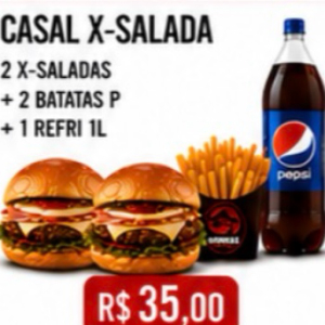 imagem do produto CASAL X-SALADA (2 pessoas)