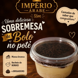 imagem do produto bolo de ninho com brigadeiro 