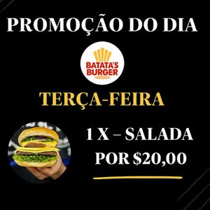 imagem do produto Promoção de terça feira - x salada