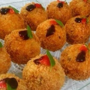 imagem do produto Bolinhos de Tilápia com Pimenta Biquinho - 500g