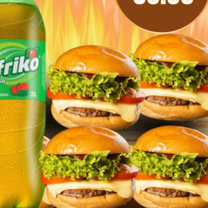 imagem do produto 4 X SALADA + REFRIKO 2 LITROS